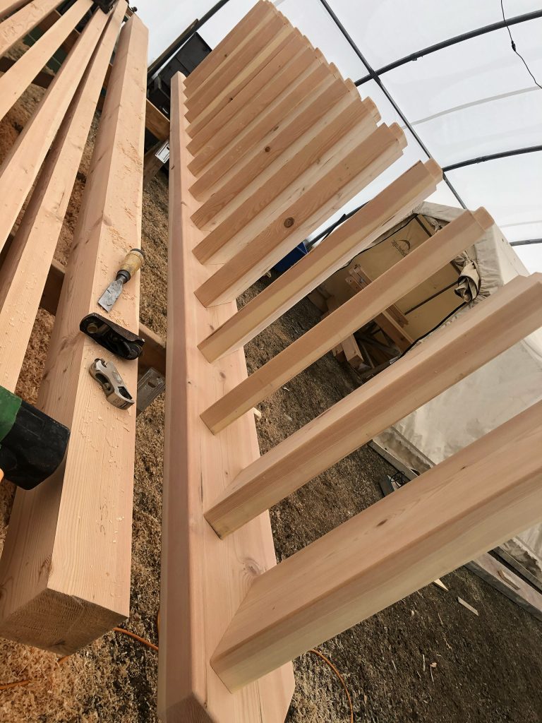 Building Stairs Out of Timber